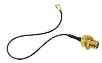 12 cm Antennen Verlängerungskabel µFL zu RP-SMA mit Rechtsgewinde
